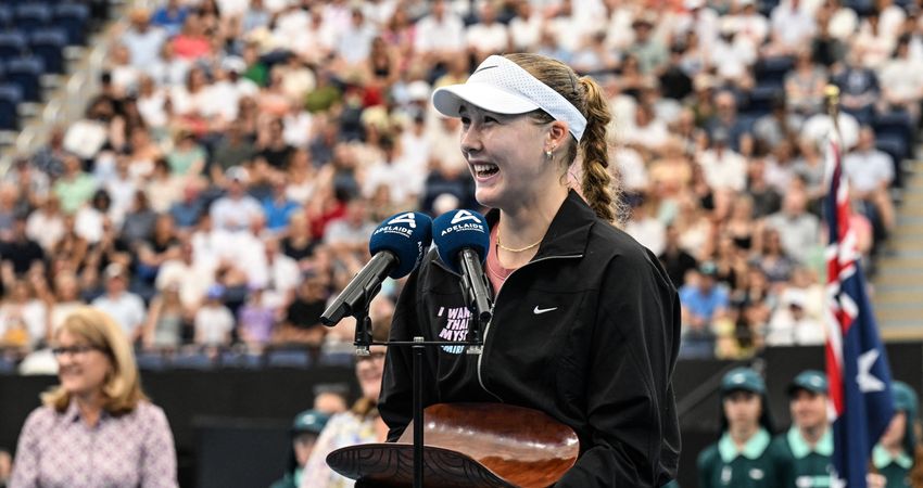 Mirra Andreeva, Adelaide 2026