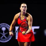 Aryna Sabalenka WTA Finals Riyadh vs. Gauff