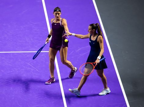Timea Babos, Luisa Stefani - WTA Finals Riyadh 2025