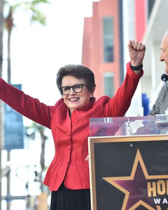 Billie Jean King, Hollywood Star (Getty)