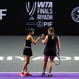 Hsieh Su-wei and Jelena Ostapenko, WTA Finals 2025
