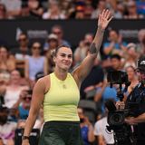 Aryna Sabalenka, Brisbane 2026 SF (Getty)