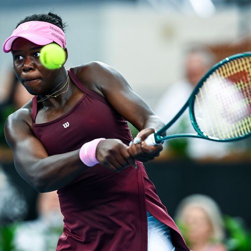 Victoria Mboko, 2026 Adelaide quarterfinals (Getty)