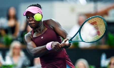 Victoria Mboko, 2026 Adelaide quarterfinals (Getty)