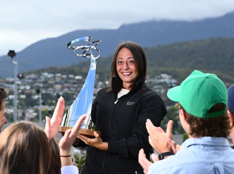Elisabetta Cocciaretto, 2026 Hobart final (Getty)