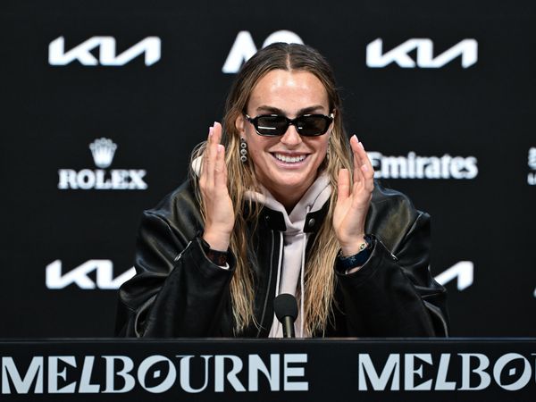 Aryna Sabalenka, 2026 Australian Open R3 press conference (Getty)