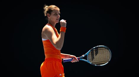 Karolina Pliskova second round v Tjen AO 2026