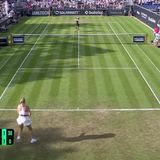 Laura Siegemund sprints to dig and win point in Bad Homburg