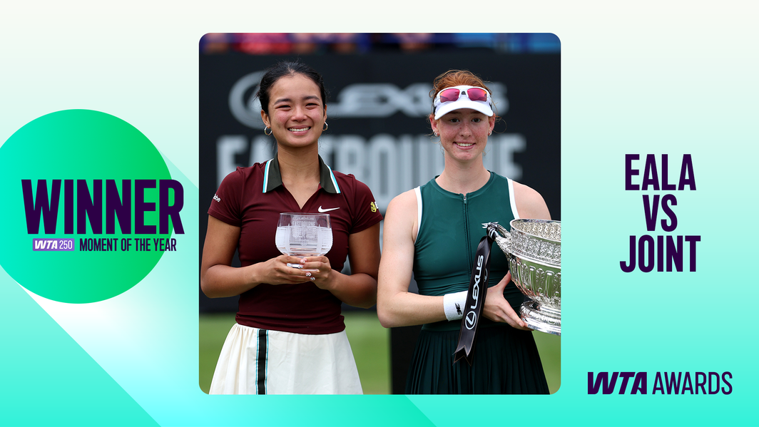 WTA 250 Moment of the Year - Eala vs Joint